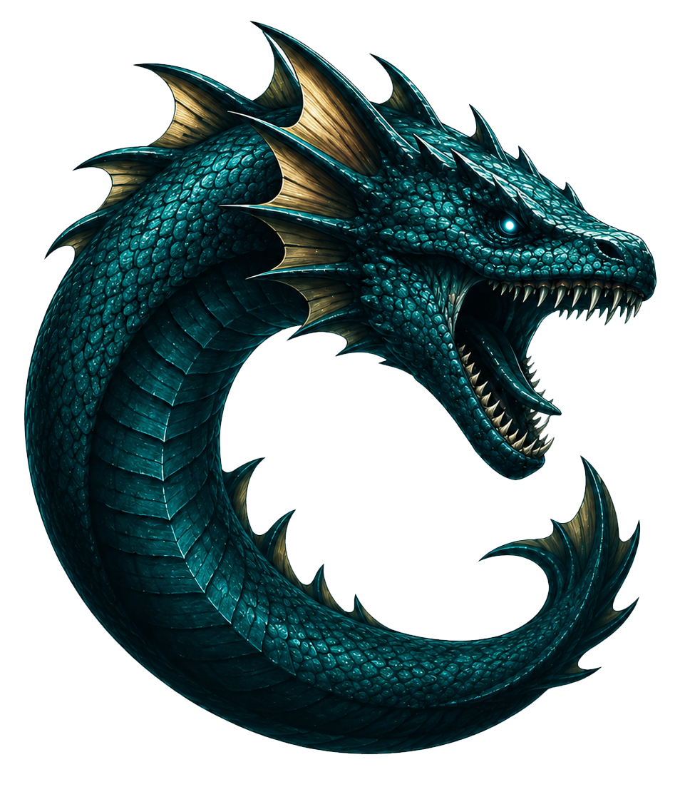 Leviathan Tropical Fish logo
